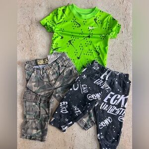 Baby Boy 12 Months Designer Cloths Bundle Guess, Nike, ECKO